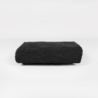 Boucle Luxury Pet Bed Spare Cover - Black