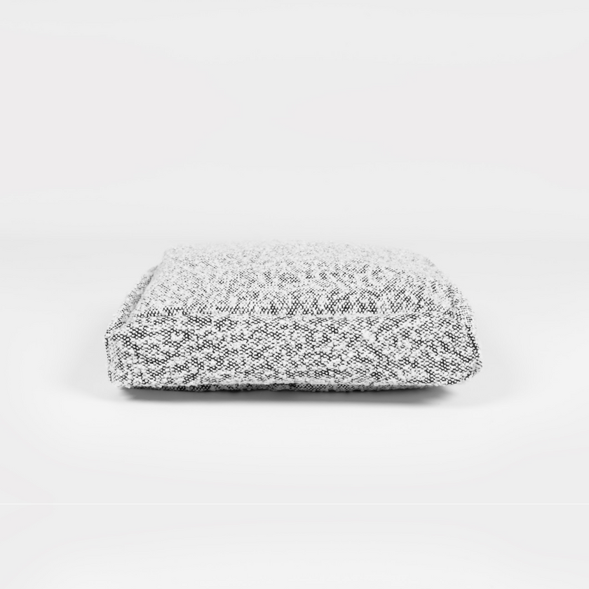 Boucle Luxury Pet Bed Spare Cover - Grey Speckle