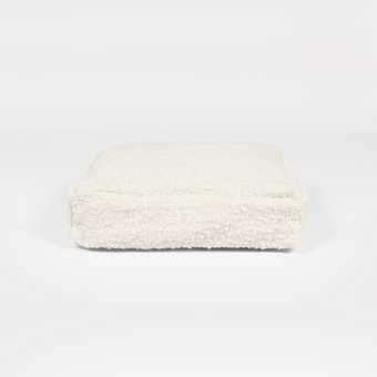 Boucle Luxury Pet Bed Spare Cover - Ivory