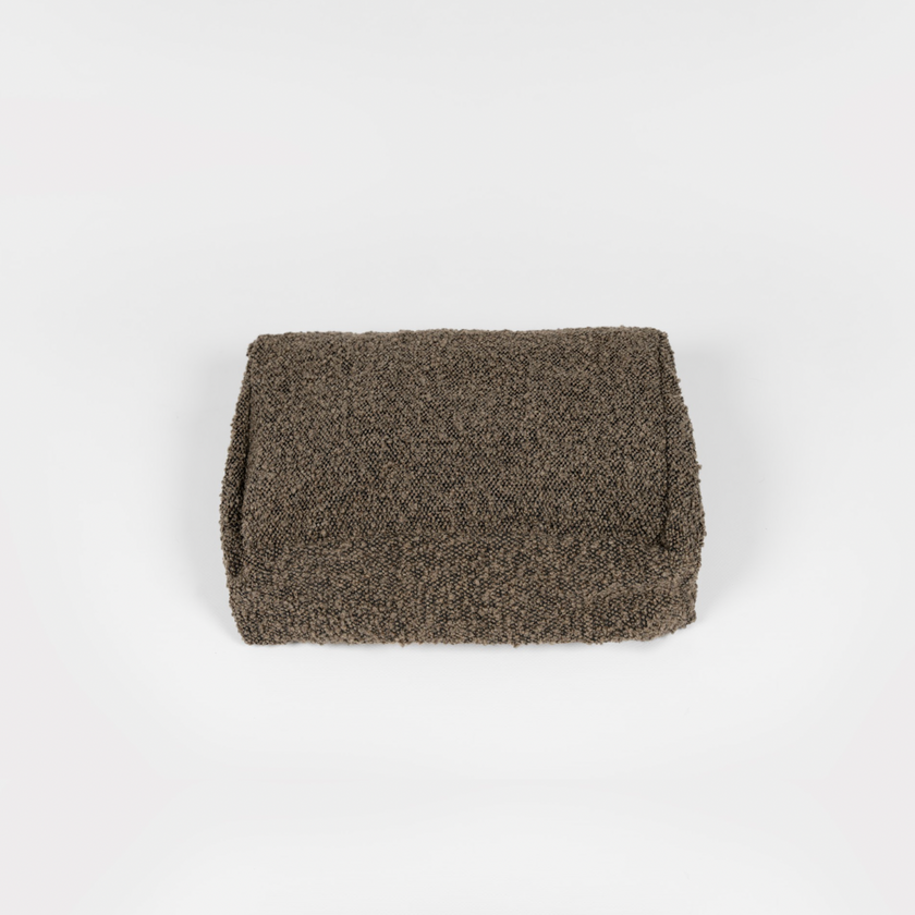 Boucle Luxury Pet Bed Spare Cover - Brown