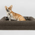 Boucle Luxury Pet Bed Spare Cover - Brown