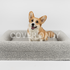 Boucle Luxury Pet Bed Spare Cover - Grey Speckle