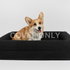 Boucle Luxury Pet Bed Spare Cover - Black