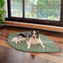 Eco-Chic Leaf Dog Blanket