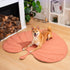 Eco-Chic Leaf Dog Blanket