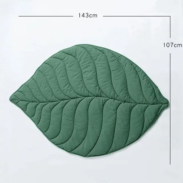 Eco-Chic Leaf Dog Blanket