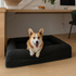 Boucle Luxury Pet Bed - Black