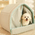 Haven Double Curtain Dog Bed